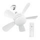 thumbnail image 1 of Ventilador de techo con luz LED de 10,9 pulgadas, pequeño ventilador de techo para sala de estar y comedor, 1 of 8