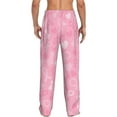 thumbnail image 3 of Junzan Men'S Pajama Pants Breast Cancer Awareness Sleepwear Pants Pj Bottoms Drawstring And Pockets, 3 of 9