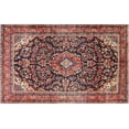 thumbnail image 1 of Ahgly Company Machine Washable Indoor Rectangle Traditional Saffron Red Area Rugs, 8' x 12', 1 of 7