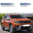 thumbnail image 2 of Reemplazo de tapa de espejo lateral derecho ABS de 1 Pc en gris para DACIA DUSTER 2012 - 2017, cubierta de guardia de espejo No. 963747198R, 2 of 7