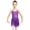 Purple, variant on CHICTRY Latin Dance Dress For Girls Sparkly Rhinestone Sleeveless Fringe Skirted Leotard Tango Samba Ballroom Dancewear Green 8