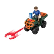Imaginext Jurassic World Dino Pioneers Figure Playset with 4 Dinosaur Toys for Pretend Play, 9 Pieces
