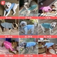 thumbnail image 6 of KYEESE Reflective Dog Shirt, Lightweight Quick Dry T-Shirt for Small Medium and Large Dogs, Blue, L, 6 of 9