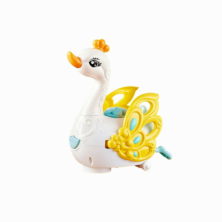 ABPWLY Toys Egg-Laying Swan Toy with Lights and Music