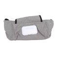 thumbnail image 4 of Bolsa Portavasos Para Cochecito, Organizador Compacto Ajustable Para Cochecito, Fácil Limpieza, Gran Capacidad, Usable Para Pañales Para Viajes ANGGREK Gris, 4 of 8