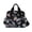 Pink and Cyan Butterflies, variant on Insulated Crossbody Lunch Bag 10L Lunch Tote with Adjustable Shoulder Strap for Work Office Picnic Little Butterfly and Rose