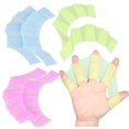 thumbnail image 3 of -Frog Silicone Hand Swimming Fins Handcuffs Flippers Swim Palm Finger, 3 of 3