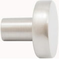 thumbnail image 4 of Contemporary Round Cabinet Knob, 1 Inch, Zinc Base Material, Satin Nickel by Stone Harbor Hardware, 4 of 4