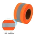 thumbnail image 3 of Uxcell Reflective Tape Strip, 2"x 26Ft Reflective Tape for Clothing, Orange-red, 3 of 5