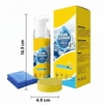 thumbnail image 7 of Foam Cleaner for Car, Multipurpose Rinse Free Foam Cleaner Spray, All Purpose Car Interior Cleaner for Kitchen Bathroom（1PCS  150ML +1*Sponge+Towel), 7 of 7