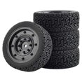 thumbnail image 2 of Neumáticos de coche RC Hugo 4 piezas para Wltoys 144001 negro, 2 of 10