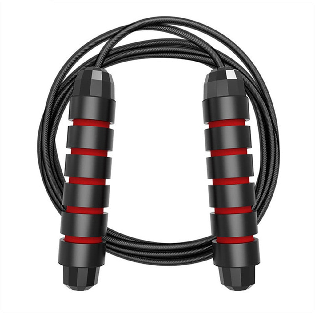 Skipping Rope Tangle-Free w/Ball Bearings Rapids Speed Jump Rope Cable Fitness 