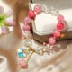 thumbnail image 2 of Pulsera para mujer con cuentas hechas a mano, piedras preciosas semipreciosas para pulsera con cuentas de cristal, 2 piezas, 2 of 5