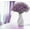 Purple, variant on AHIX Babys Breath Artificial Flowers, Set of 6 Stems, 21-Inch, Gypsophila Real Touch Flowers for Decor