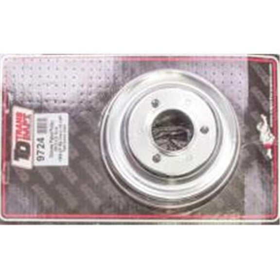 Big Block Chevy Triple Crankshaft Pulley - 7.8 in. - Chrome