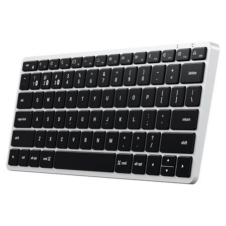 Satechi - Slim X1 TKL 60% Bluetooth Scissor Keyboard with Backlit Keys - Space Gray