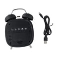 HIKVEX Digital Alarm Clock with Classic Twin Bell Design Led Display ...