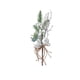 thumbnail image 2 of Decoraciones navideñas, adornos navideños, regalos navideños, recortes artificiales de ginkgo con bayas, arreglo floral, caja de regalo navideña, escena decorativa, recortes de plástico., 2 of 6
