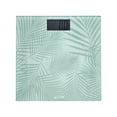 thumbnail image 5 of Taylor Digital Glass body Weight Scale with Palm Leaf Design, Green, 5 of 11