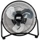thumbnail image 1 of Seasons Comfort Ventilador de alta velocidad de 9 pulgadas, negro, 3 velocidades, inclinación de 360 ​​grados, asa de transporte, 30 W - Ventilador de piso industrial de metal resistente para el hogar, 1 of 5