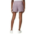 thumbnail image 2 of 32 DEGREES Womens Pull On Shorts Stretch Shorts Size-Medium Color-Rose, 2 of 2