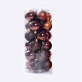 thumbnail image 3 of 24 bolas navideñas para decorar árboles de Navidad, adornos navideños de 3 cm, 4 cm, 6 cm y 8 cm, bolas de poliestireno, regalos de Año Nuevo de EE. UU. para el hogar, 3 of 5
