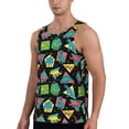 thumbnail image 2 of Haiem Geometric Dinosaur Men Workout Tank Top Gym Bodybuilding Sleeveless Muscle T Shirts Athletic Tank Breathable Workout Shirt-Small, 2 of 9