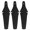 Black, variant on WEUVEB Rear Mud Guard Bicycle Mudguard Black Plastic Easy Installation 3Pcs