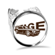 thumbnail image 1 of Anillo de compromiso de boda de amor ajustable Unbranded M, 1 of 3