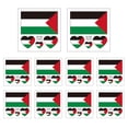 thumbnail image 3 of 10 Uds Pegatinas Pequeñas Duraderas Pegatina Palestina Impermeable para Eventos, 3 of 4
