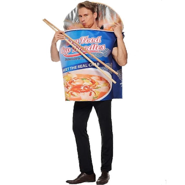 Halloween Noodles Performance Clothing Soft Adorable Food Costume for Masquerades Party