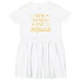 thumbnail image 3 of Inktastic New Year's Eve Squad with Stars in Gold Girls Toddler Dress, 3 of 5
