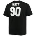 thumbnail image 3 of Men's Fanatics T.J. Watt Black Pittsburgh Steelers Big & Tall Player Name & Number T-Shirt, 3 of 3