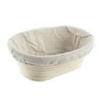 thumbnail image 5 of JANDEL Oval Shaped Bread Proofing Basket - Baking Dough Bowl Gifts for Bakers Proving Baskets for Sourdough Lame Bread Slashing, 8.3*5.9*3.15", 5 of 7