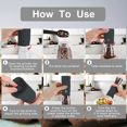 thumbnail image 4 of Guantes de juego para controlador de juegos móvil, material de fibra nano-plata con dedo táctil, guantes de pantalla táctil sin costuras, transpirables y antisudor de alta sensibilidad para juegos de, 4 of 5