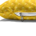 thumbnail image 4 of Yellow Pet Bed, Abstract Design Shaded Curving Lines and Swirling Motifs Patterns Monochromatic Print, Resistant Pad for Dogs and Cats Cushion with Removable Cover, 24" x 39", Yellow, by Ambesonne, 4 of 4