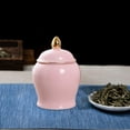 thumbnail image 3 of Matsuzay Tarro de cerámica para almacenamiento de té de cocina, tarro de almacenamiento sellado para encimeras, bote de jengibre, Type2 NO2, 3 of 6
