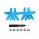 thumbnail image 1 of Seitruly Hélices coloridas de 4 Uds., cuchillas 2925S pequeñas y duraderas, ligeras, para exteriores, Dron, alas no tripuladas, piezas, accesorios Accesorios para aéreos Azul, 1 of 6