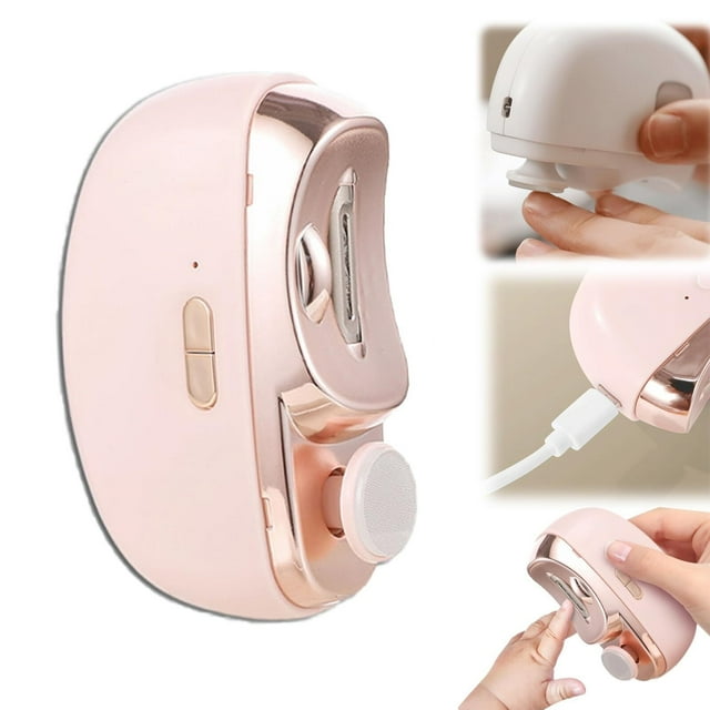 2 in 1 Electric Polishing Automatic Nail Clippers with Light