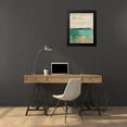 thumbnail image 4 of Vassileva, Silvia 20x24 Black Modern Framed Museum Art Print Titled - Spring Valley II Teal, 4 of 5