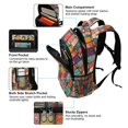 thumbnail image 5 of FORMRS Kids School Backpack Elementary Student Unisex Travel Bookbag with Reflective Stripes, Beige Jar, 5 of 7