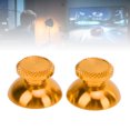 thumbnail image 1 of 2Pcs Aluminum Alloy Metallic Joystick, Metal Analog Thumbsticks Stick Controller for Handheld Game Console Accessories, Textured Design, Bright Colors, Ideal Replacement, 1 of 7