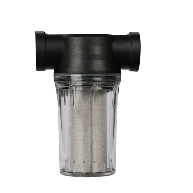 Filtro de agua de plástico multitamaño (1/2, 3/4 y 1 pulgada) - Prefiltro resistente a químicos for