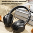 thumbnail image 4 of Noise Cancelling Over Ear Headphones, Wireless Bluetooth 5.3 with Microphone, 12-Hour Battery for Work, Gaming, Travel, 4 of 9