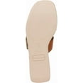 thumbnail image 5 of Franco Sarto Women's Taziana Espadrille Platform Slide Sandal Cognac Brown 8.5M, 5 of 5