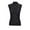 Black, variant on yillto Womens Lace Top Mock Neck Layer Sleeveless Tank See Through Mesh Underwear Blouse Shirt M-5XL
