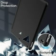 thumbnail image 4 of Étui pour iPad 9.7 Pouces (6e/5e Génération, 2018/2017), Étui Rigide Protectrice avec Support Doux, Réveil/sommeil Automatique (Noir), 4 of 4