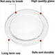 thumbnail image 1 of Bandeja giratoria de vidrio para horno microondas, 1 of 3