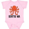 thumbnail image 3 of Inktastic Seattle Octopus Washington Vacation Boys or Girls Baby Bodysuit, 3 of 5