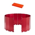 thumbnail image 4 of Parabrisas de estufa plegable portátil Colamx Rojo, 4 of 8